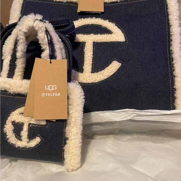 Telfar X Denim Ugg small tote - Picture 2 of 2